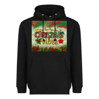 Black christmas vibes tumbler Heavyweight Hoodie - BundleAndBundleShop