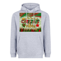 Heather Grey christmas vibes tumbler Heavyweight Hoodie - BundleAndBundleShop