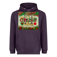Plum christmas vibes tumbler Heavyweight Hoodie - BundleAndBundleShop