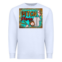 White pitch please mouse pad Premium Sweatshirt - BundleAndBundleShop