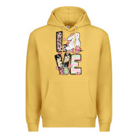Antique Gold Love Easter bunny Premium Hoodie - OliviaCreatesArt