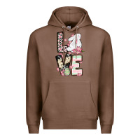 Chestnut Love Easter bunny Premium Hoodie - OliviaCreatesArt