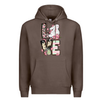 Coffee Love Easter bunny Premium Hoodie - OliviaCreatesArt