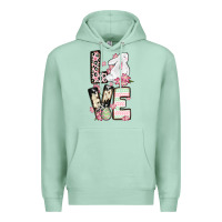 Seafoam Love Easter bunny Premium Hoodie - OliviaCreatesArt