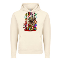 Vintage Artic t rex merry rexmas Vintage Hoodie - LillyAllenDesigns