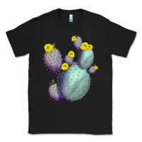 Black Opunthia Santa Rita Cactus Classic Tee - LillyAllenDesigns