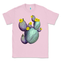 Bubblegum Pink Opunthia Santa Rita Cactus Classic Tee - LillyAllenDesigns