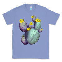 Colony Blue Opunthia Santa Rita Cactus Classic Tee - LillyAllenDesigns