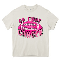 Cream go fight tackle cancer Heavy Core Tee - MaliasSmallBusiness