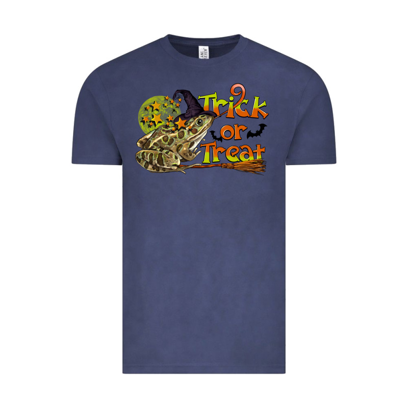 Trick Or Treat With Frog Vintage Tee by LillyAllenDesigns | Teevron