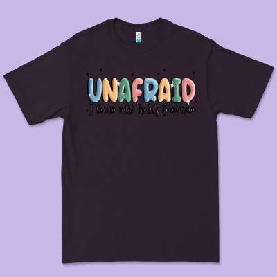 Unafraid Premium Tee Designed By Maliassmallbusiness