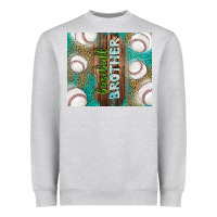 Heather Grey baseball brother Heavyweight Sweatshirt - TumblerDesignByShophia