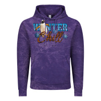 Cloud Purple Winter Chill Penguin Vintage Hoodie - LillyAllenDesigns