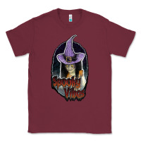 Burgundy spooky vibes Classic Tee - JahusDesignShop