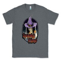 Charcoal Heather spooky vibes Classic Tee - JahusDesignShop