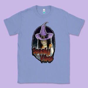 Spooky Vibes Classic Tee Designed By Jahusdesignshop
