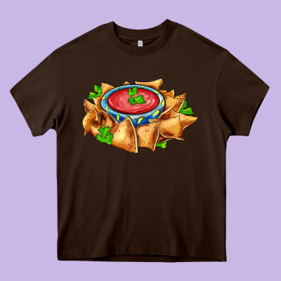 Nacho Heavy Core Tee Designed By Adodesignshop