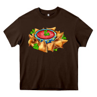 Chocolate Brown nacho Heavy Core Tee - AdoDesignShop