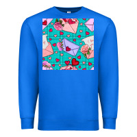 True Royal valentines day love letter and envelope Premium Sweatshirt - BundleAndBundleShop