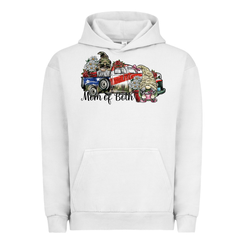 Mom Of Both Urban Hoodie by SublimationCraftShop | Teevron