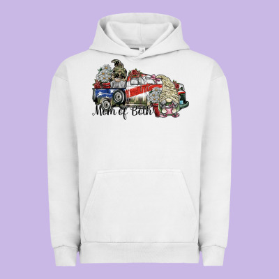 Mom Of Both Urban Hoodie Designed By Sublimationcraftshop