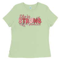 Matcha she is strong proverbs 31 25 Ladies Tee - MaliasSmallBusiness
