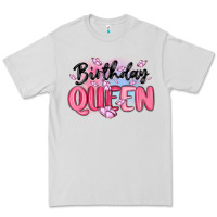 Dove Grey birthday queen Premium Tee - MaliasSmallBusiness
