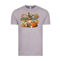 Vintage Zinc Hello Autumn With Chihuahua Dog Vintage Tee - LillyAllenDesigns