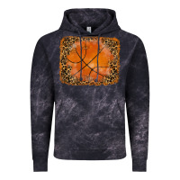 Cloud Black glitter leopard basketball background Vintage Hoodie - RanaPortraitStore
