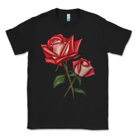 Black Love Rose Classic Tee - LillyAllenDesigns