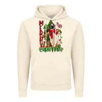 Vintage Artic merry christmas penguin Vintage Hoodie - LillyAllenDesigns