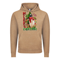 Vintage Coffee merry christmas penguin Vintage Hoodie - LillyAllenDesigns
