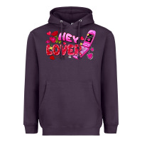 Plum hey lover flip phone Heavyweight Hoodie - FaDigitalArtStudio