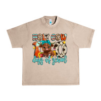 French Oak holy cow 100 days of school Urban Heavy Tee - Artiststas