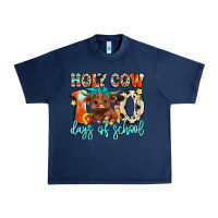 Navy holy cow 100 days of school Urban Heavy Tee - Artiststas