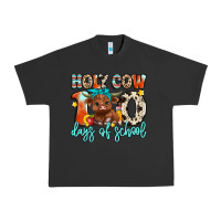 Pigment Black holy cow 100 days of school Urban Heavy Tee - Artiststas