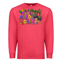 Cardinal happy mardi gras Premium Sweatshirt - FaDigitalArtStudio
