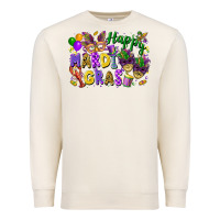 Sandshell happy mardi gras Premium Sweatshirt - FaDigitalArtStudio