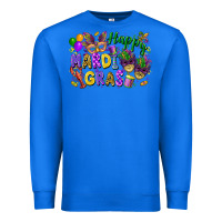 True Royal happy mardi gras Premium Sweatshirt - FaDigitalArtStudio