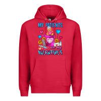 Cardinal My Patients Are My Valentine Coffee Mug Premium Hoodie - FaDigitalArtStudio