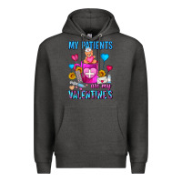 Charcoal Heather My Patients Are My Valentine Coffee Mug Premium Hoodie - FaDigitalArtStudio