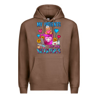 Chestnut My Patients Are My Valentine Coffee Mug Premium Hoodie - FaDigitalArtStudio