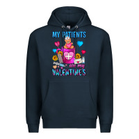 Navy My Patients Are My Valentine Coffee Mug Premium Hoodie - FaDigitalArtStudio