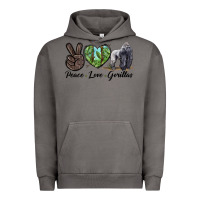 Pigment Tornado Peace Love Gorillas Urban Hoodie - LillyAllenDesigns