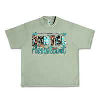 Oil Green dental assistant Urban Heavy Tee - JahusDesignShop