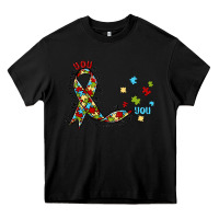 Black autism awareness Heavy Core Tee - MaliasSmallBusiness