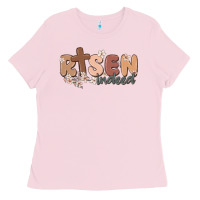 Bubblegum Pink risen indeed Ladies Tee - MaliasSmallBusiness