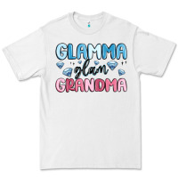 White glamma glam grandma Premium Tee - MaliasSmallBusiness