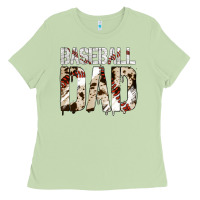 Matcha no background baseball dad Ladies Tee - Jasminsmagicworld