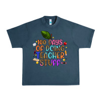 Midnight Navy 100 days of doing teacher stuff Urban Heavy Tee - Artiststas